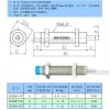 SRK液压缓冲器  阻尼器 螺牙M8*1.0  SC0806NC