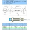 液压缓冲器SC1008NC固定式缓冲器 螺牙M10*1.0