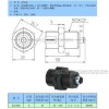 迷你缓冲器 螺纹M25*1.5 行程8mm SC2508