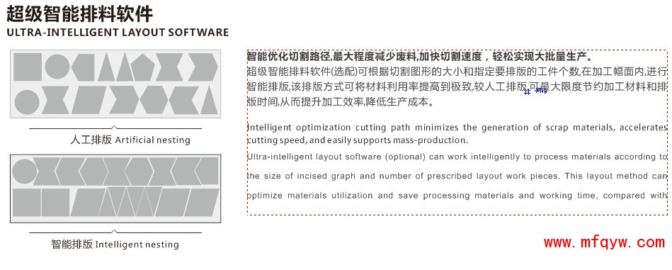 布料激光切割机图示