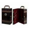 新品小鳄鱼双支皮酒盒（红酒盒包装）皮酒盒，双支酒盒，酒盒包装