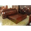 枣庄红酸枝木家具的收藏价值 传世之宝 酸枝木双人床