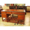缅甸花梨办公桌 花梨木办公桌图片 王义花梨木办公桌家具
