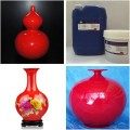 陶瓷中国红釉水固色剂 中国红调釉油
