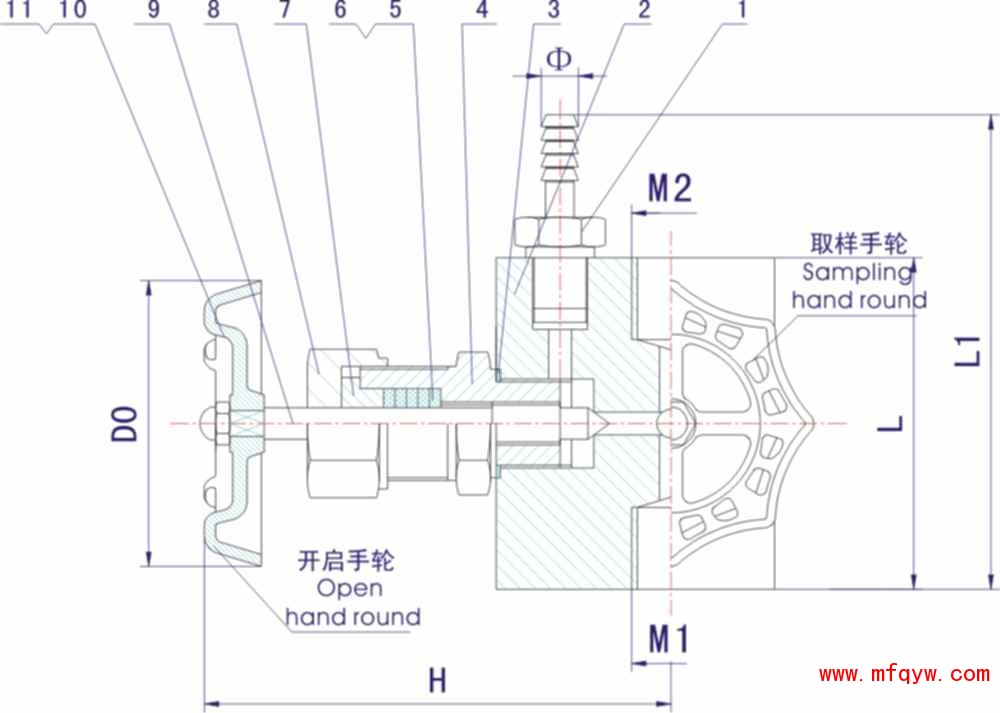 高密封取样阀