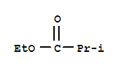  97-62-1 (<B style=&＃39;color:black;background-color:#ffff66&＃39;>异丁酸乙酯</B>) 的分子结构 