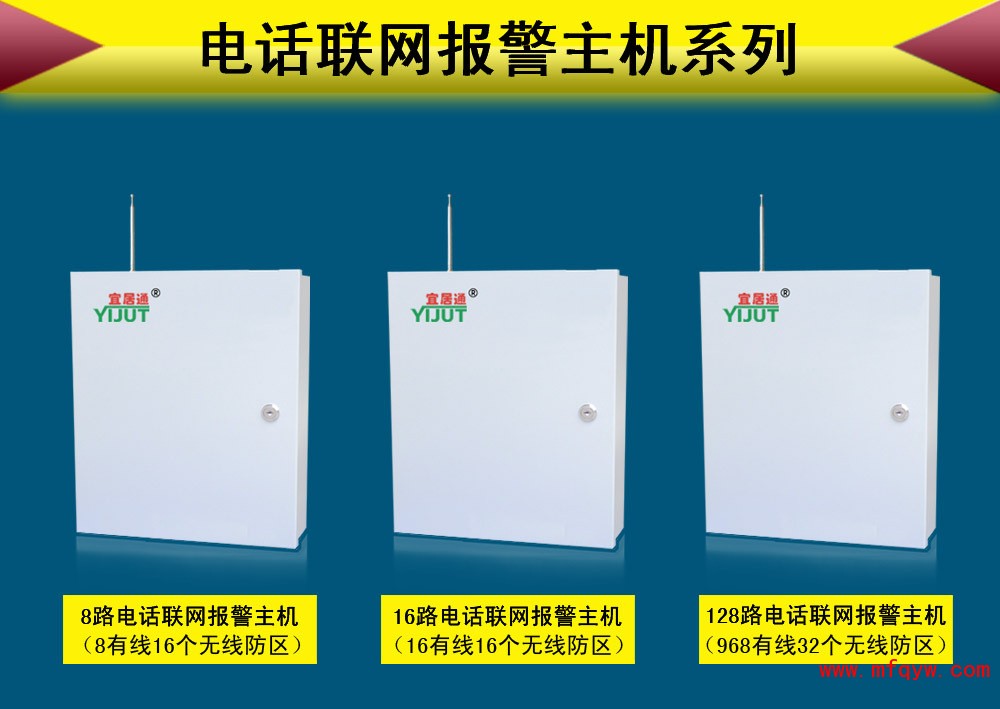 电话联网报警主机