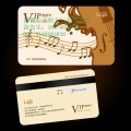 供应咖啡店会员卡 咖啡厅磁条储值卡制作 闪金闪银咖啡卡