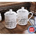供应青花瓷陶瓷茶杯