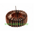 铁硅铝磁环电感KS050125A-800UH立式磁环电感