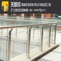 深圳高端铝合金玻璃护栏订做 天朗钧一站式制作