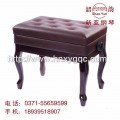 中国有多少家钢琴配件厂？河南新亚钢琴厂生产高档实木钢琴配凳