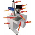 充电器激光打标机 二维码激光打标机 电子元件激光打标机