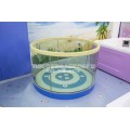 福州伊贝莎婴儿游泳池节能环保圆形玻璃池