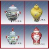 青花瓷收纳储物罐 摆件茶叶糖果罐子 陶瓷装饰罐