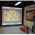 安心品牌大屏幕模拟灭火体验设备