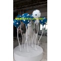 商场园林景观名称装饰玻璃钢气球雕塑工厂
