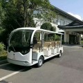 东莞绿通电动车LT-S8+3四轮旅游观光车11人座景区浏览车
