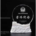 政府单位光荣退休水晶纪念品，广州哪里可以定做水晶纪念品