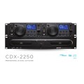 双子星 CDX-2250i 专业2U双CD播放机