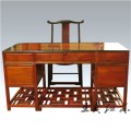 王义红木古典明清式样红酸枝书桌 手工雕刻古典中式红木书桌