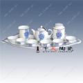 景德镇陶瓷茶具,青花瓷茶具低档陶瓷茶具生产厂家