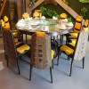 滁州创意主题餐厅桌椅图片装修效果图