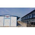 供应内蒙古赤峰焊接式防风彩钢房