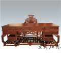 王义红木古典中式手工老挝红酸枝办公桌