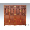 很好看的缅甸花梨书柜 工艺美术大师设计纯手工打造红木书柜