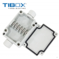 TIBOX  6P端子接线盒70*50*24mm安装盒