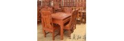 哈尔滨红木餐桌七件套价格 王义红木餐桌