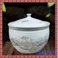景德镇家用手工防潮虫陶瓷米缸米桶陶瓷高品质带盖米缸米桶