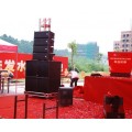 上海户外演出大型线阵音响低音音响租赁公司