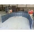 保定厂家热卖拱形护坡钢模具/拱形护坡模具使用方法