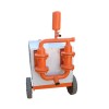 GLSJ200液压砂浆泵（抗浮锚杆注浆机）工作原理：