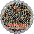 A淄博腾翔生产各种净水滤料陶粒水机用滤料富氢球矿化球等