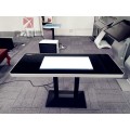 无人餐厅简约现代32寸鑫飞智能游戏餐桌项目餐桌造型触摸屏
