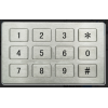 电话机数字按键生产厂家，不锈钢小键盘 ，终端机12位按键