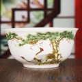景德镇定制陶瓷寿碗礼盒套装 瓷碗仿古陶瓷寿碗餐具套装