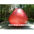 大型苹果雕塑 仿真水果雕塑定制厂家