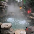 赤壁春泉庄温泉度假酒店景观人造雾设备雾森工程