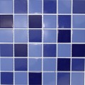 山东群舜泳池砖纯色48x48马赛克瓷砖