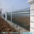 锌钢医院厂区围墙护栏 喷塑方管铁艺栅栏 汕尾公园组装围栏