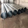 佛山螺旋风管厂家专业生产白铁烟管