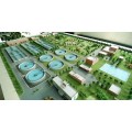 污水处理厂模型,房屋整体结构给排水系统模型,水泵及泵站模型