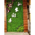 广州仿真植物墙厂家假草皮草坪花墙背景墙绿植墙