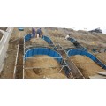 贺兰高速公路水泥浇筑式拱形骨架钢模板推荐保定京伟模具厂家