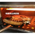 供应山东省济南市BF型号的双层烤鱼箱价格   室内烤肉机厂家