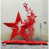 不锈钢星星雕塑 卡通星星人物雕塑 星星摆件